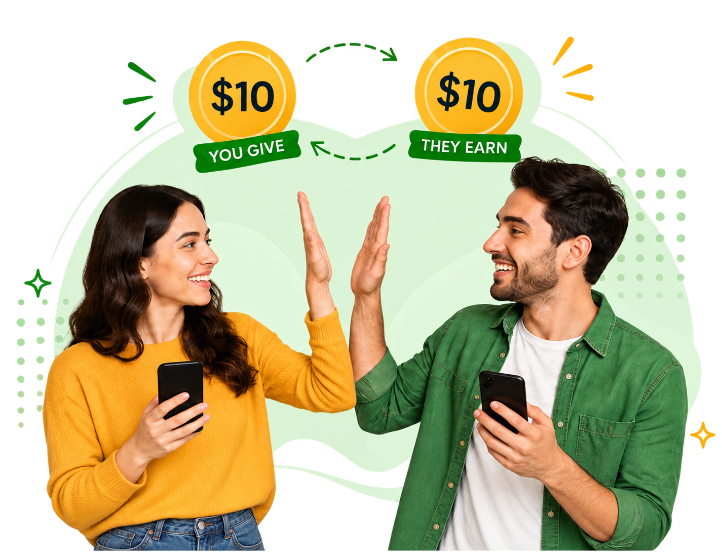 Share. Help. Earn.