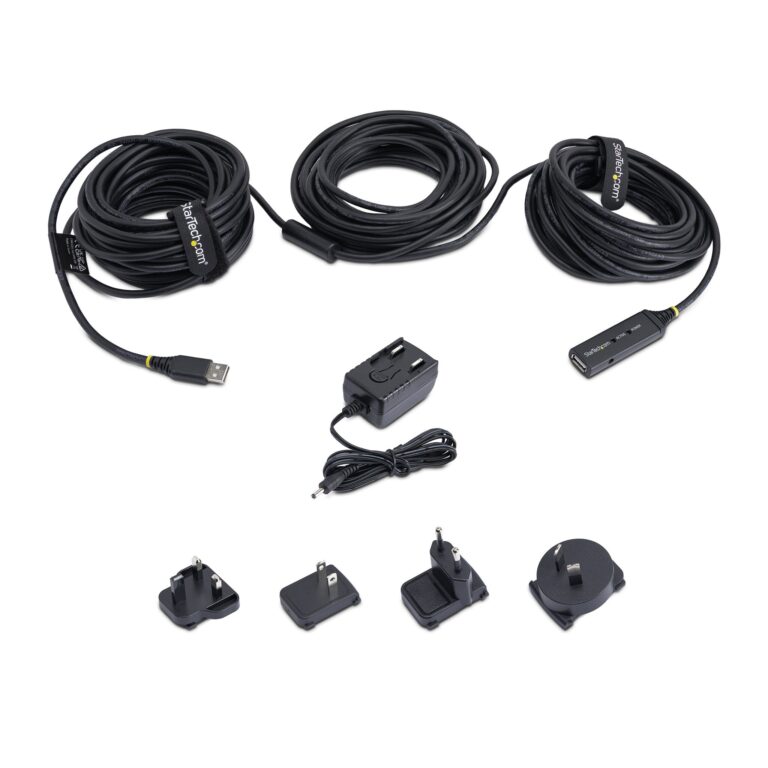 StarTech.com 20m (65ft) USB 2.0 Active Extension Cable – M/F