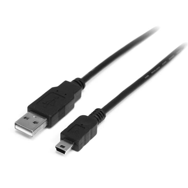StarTech.com 0.5m Mini USB 2.0 Cable – A to Mini B – M/M