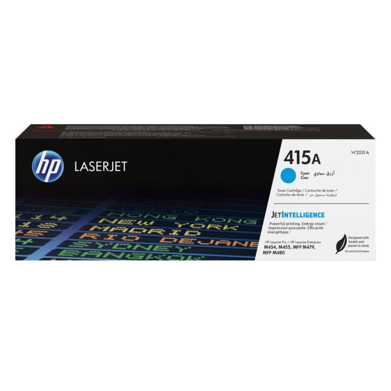 HP 415A Cyan Original LaserJet Toner Cartridge