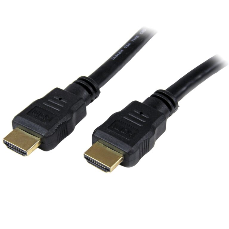 StarTech.com 6ft (2m) 4K High Speed HDMI Cable with Ethernet, 4K30Hz, HDMI 1.4 Monitor Cable, 10.2 Gbps, UHD HDMI Cord for Displays, TVs and