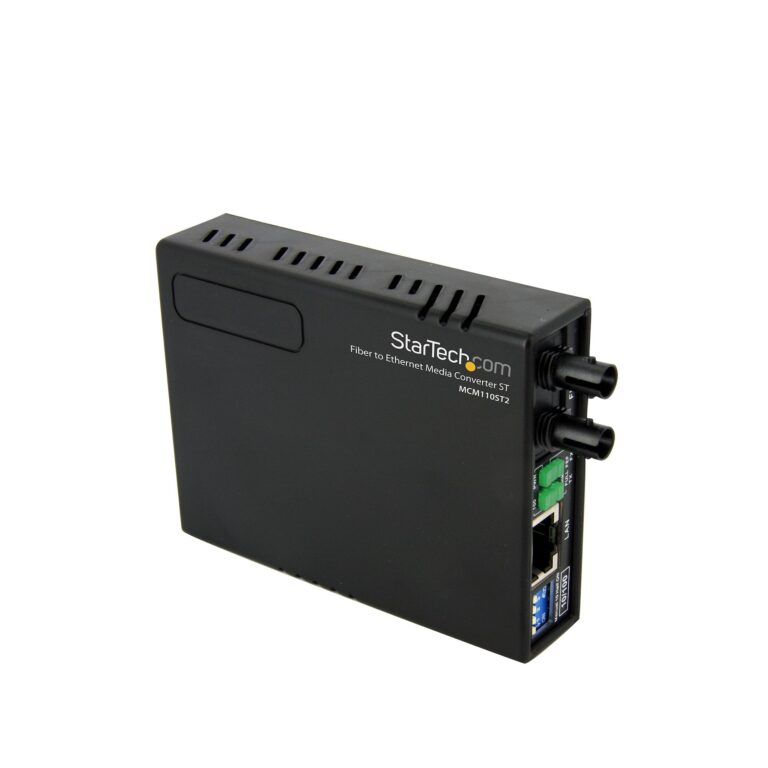 StarTech.com 10/100 Multi Mode Fiber Copper Fast Ethernet Media Converter ST 2 km – TAA