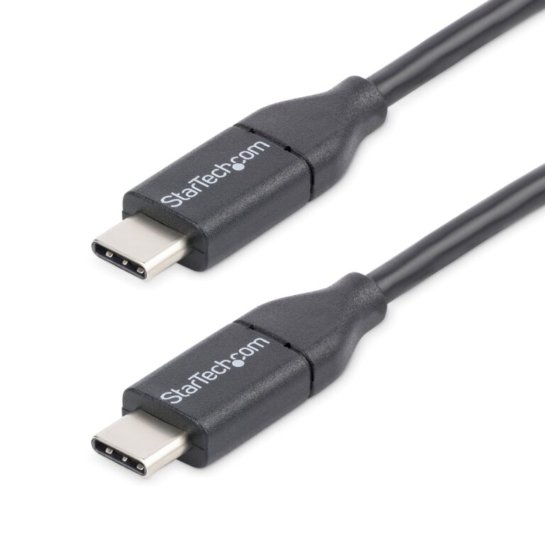 StarTech.com 10ft (3m) USB-C Charging Cable, Charge & Sync, 60W (3A) PD, USB 2.0 Laptop Charger Cable – USB C Charging Cord