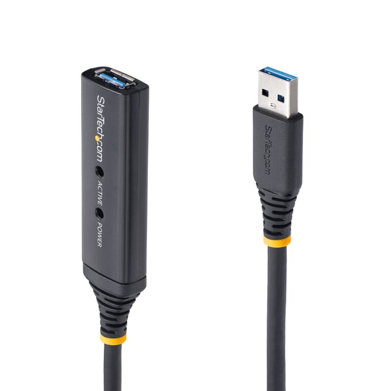 StarTech.com 3m (10ft) USB 3.0 (5Gbps) Active Extension Cable – M/F