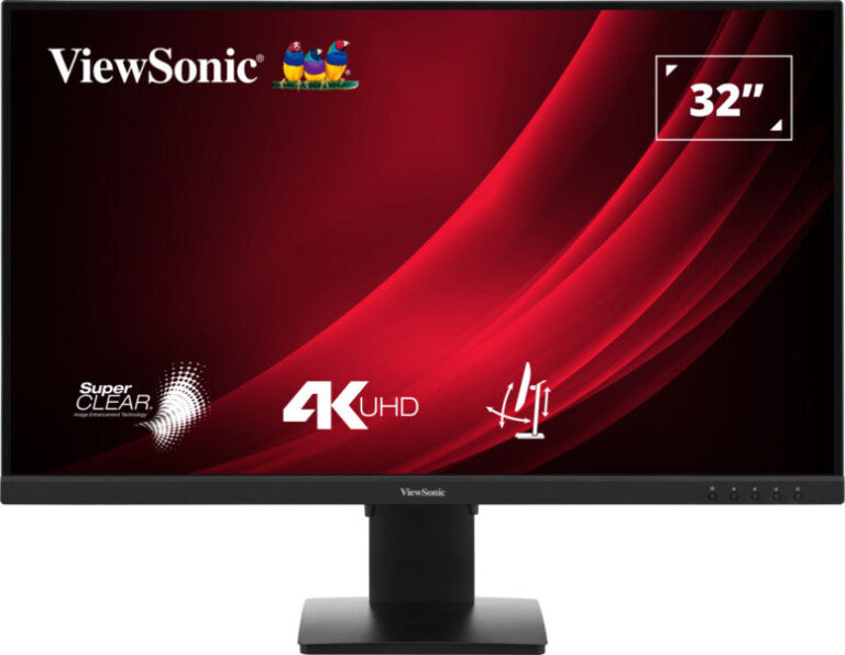 ViewSonic 32″ 4K UHD Monitor (VG3208-4K)