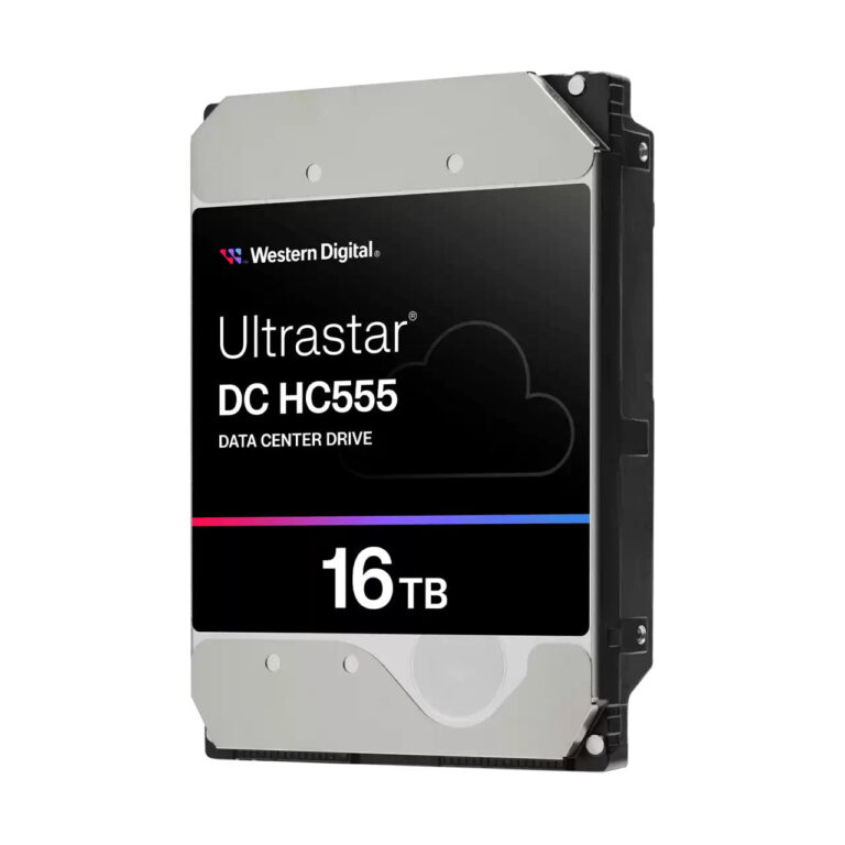 Western Digital Ultrastar DC HC555 internal hard drive 16 TB 7200 RPM 512 MB 3.5″ Serial ATA III