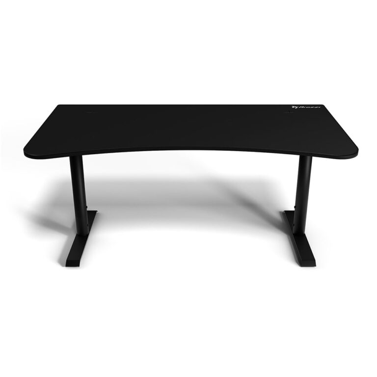 Arozzi Arena Gaming Desk – Pure Black