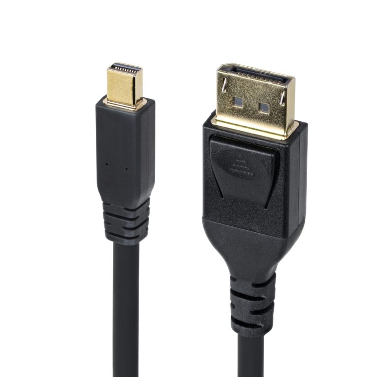 StarTech.com 10ft (3m) Mini DisplayPort to DisplayPort 1.4 Cable – 8K 60Hz/4K 120Hz HBR3 HDR, UHD mDP to DP 1.4 Cord, Ultra HD Monitor/Video Cable