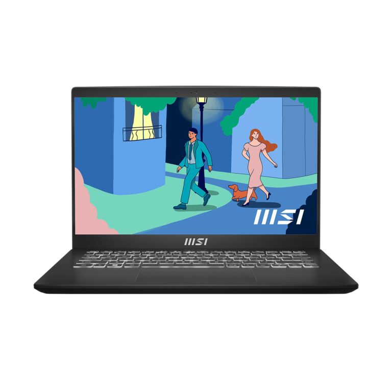 MSI Modern 14 Laptop (C7M-407UK) – AMD Ryzen 5 7430U, 8GB RAM, 512GB SSD, Windows 11 Home