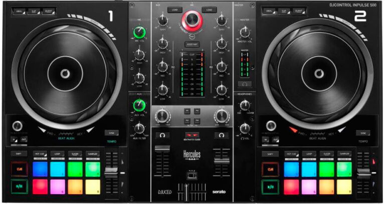 Hercules DJControl Inpulse 500 Black