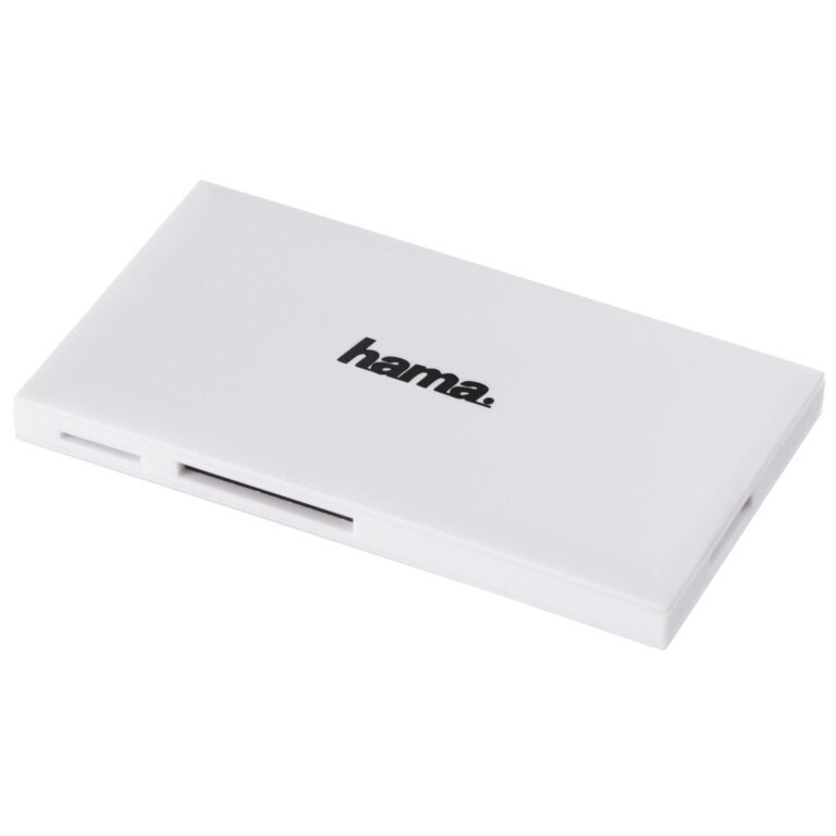 Hama USB 3.0 Multi-Card Reader, SD/microSD/CF/MS, white