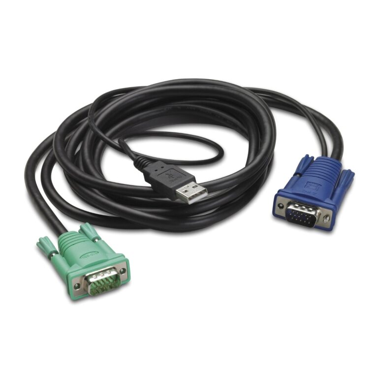 APC Integrated Rack LCD/KVM USB Cable – 6ft (1.8m)