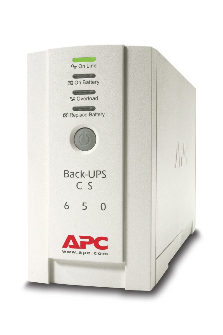 APC Back-UPS BK650EI – 650VA, 4x C13 output, USB