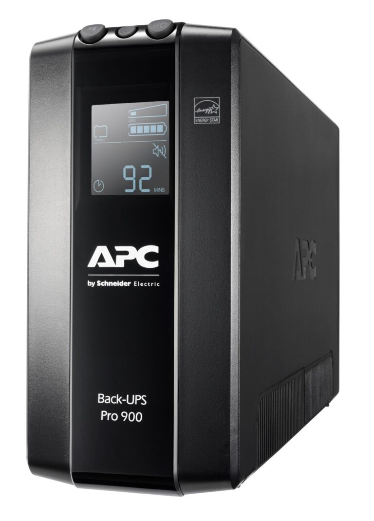 APC Back-UPS PRO BR900MI – 6x C13 output, USB, 900VA