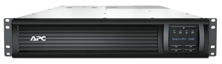 APC Smart-UPS SMT2200RMI2UC – 8x C13, 1x C19, USB, Rackmount 2U, SmartConnect, 2200VA