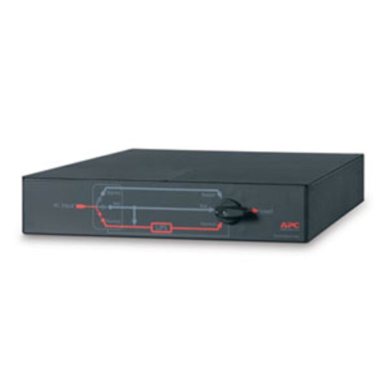APC Service Bypass Panel- 230V, 32A, BBM, IEC320 C20/HW input, IEC-320 Output- (2) C19 (8) C13