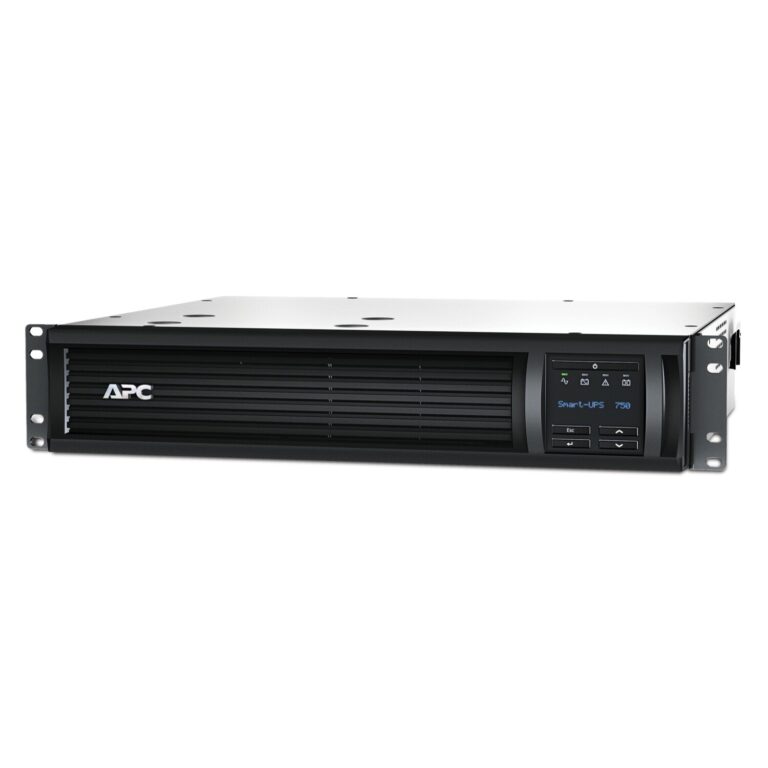 APC Smart-UPS SMT750RMI2UC – 4x C13, USB, Rackmount 2U, SmartConnect, 750VA