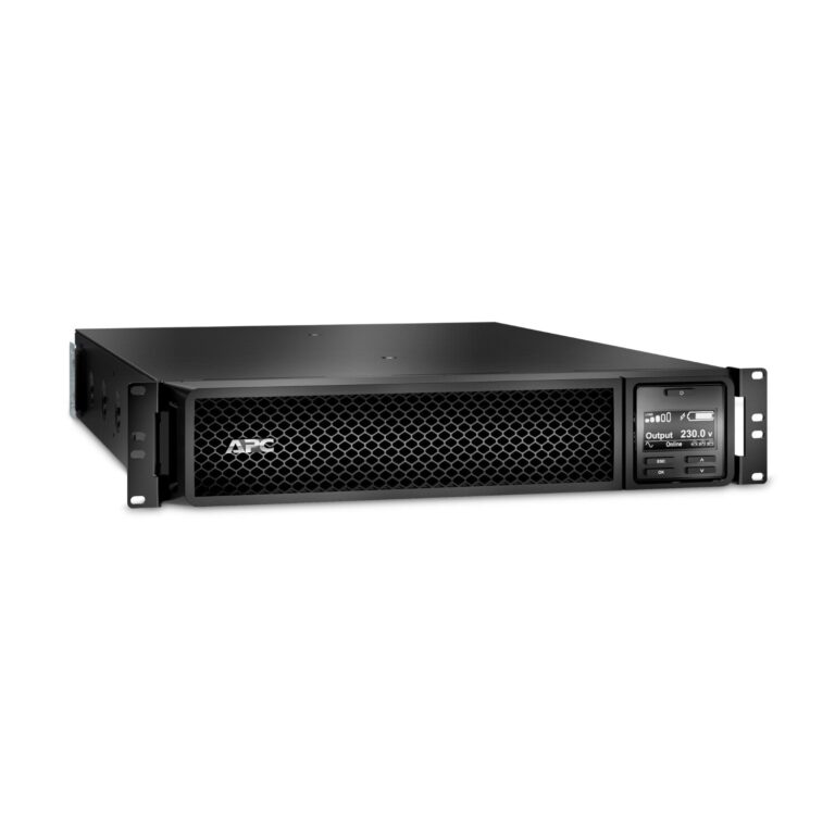 APC Smart-UPS On-Line SRT1500RMXLI-NC – 1500VA, 6x C13 output, rack mountable, NMC