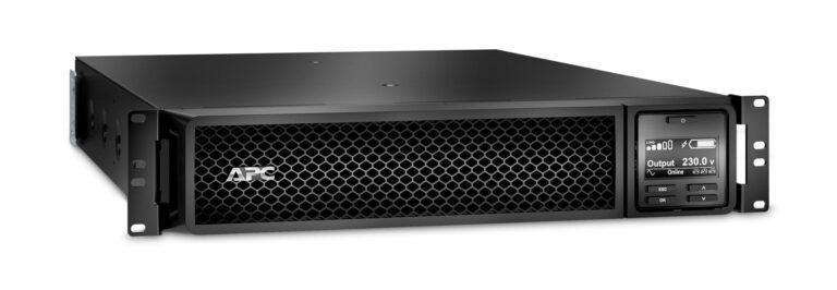 APC Smart-UPS On-Line SRT2200RMXLI-NC – 2200VA, 8x C13 & 2x C19, rack mount, NMC