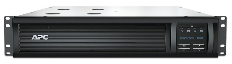 APC Smart-UPS SMT1500RMI2UC – 4x C13, USB, Rackmount 2U, SmartConnect, 1500VA