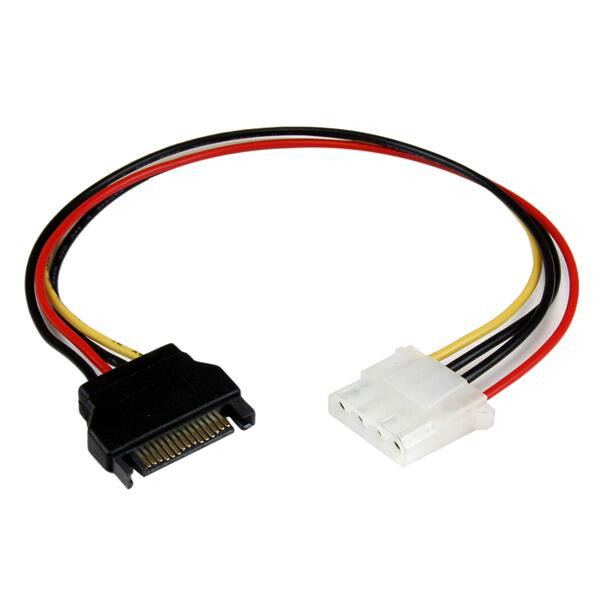 StarTech.com 12in SATA to LP4 Power Cable Adapter – F/M