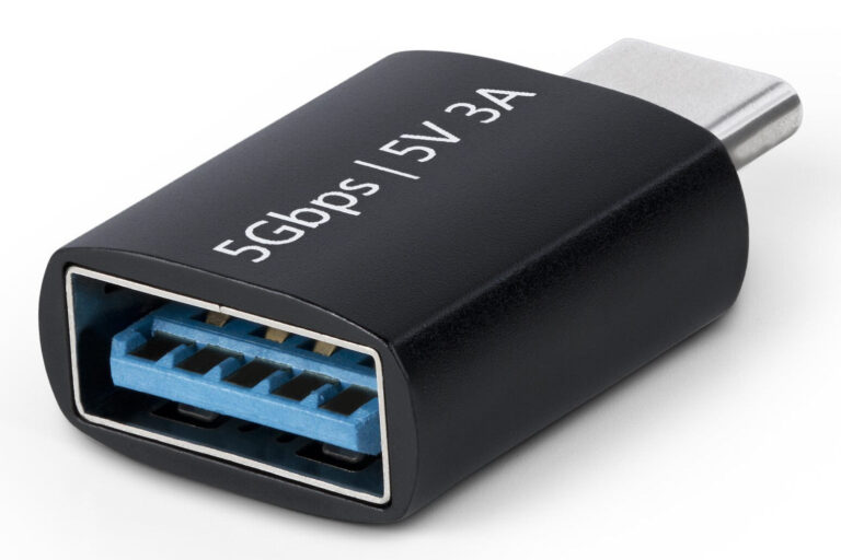 StarTech.com USB-C to USB-A Adapter, USB 5Gbps, 3A, USB-C Male to USB-A Female Converter, Durable Metal Housing – Thunderbolt Compatible