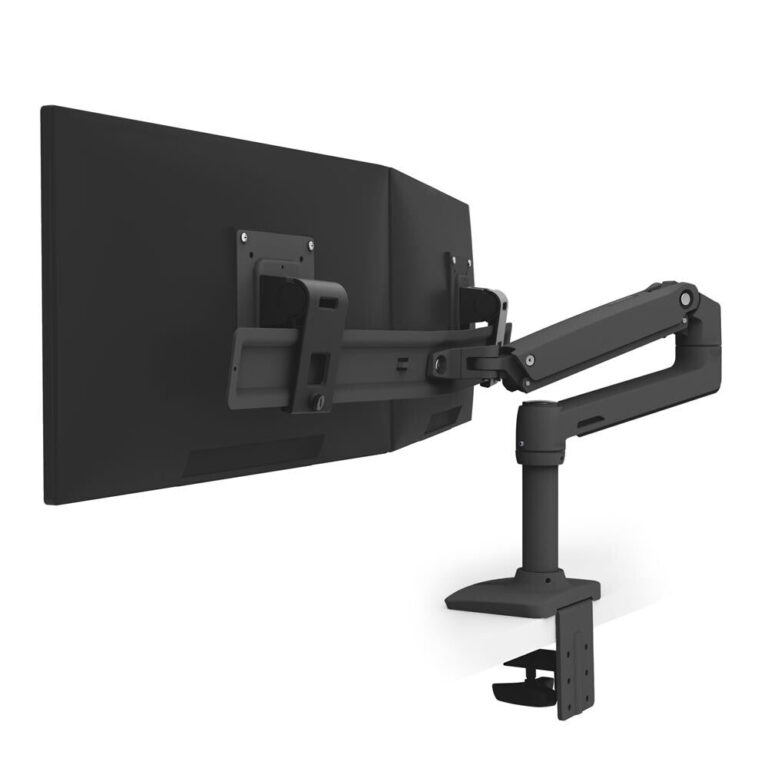 Ergotron LX Series 45-489-224 monitor mount / stand 63.5 cm (25″) Desk Black
