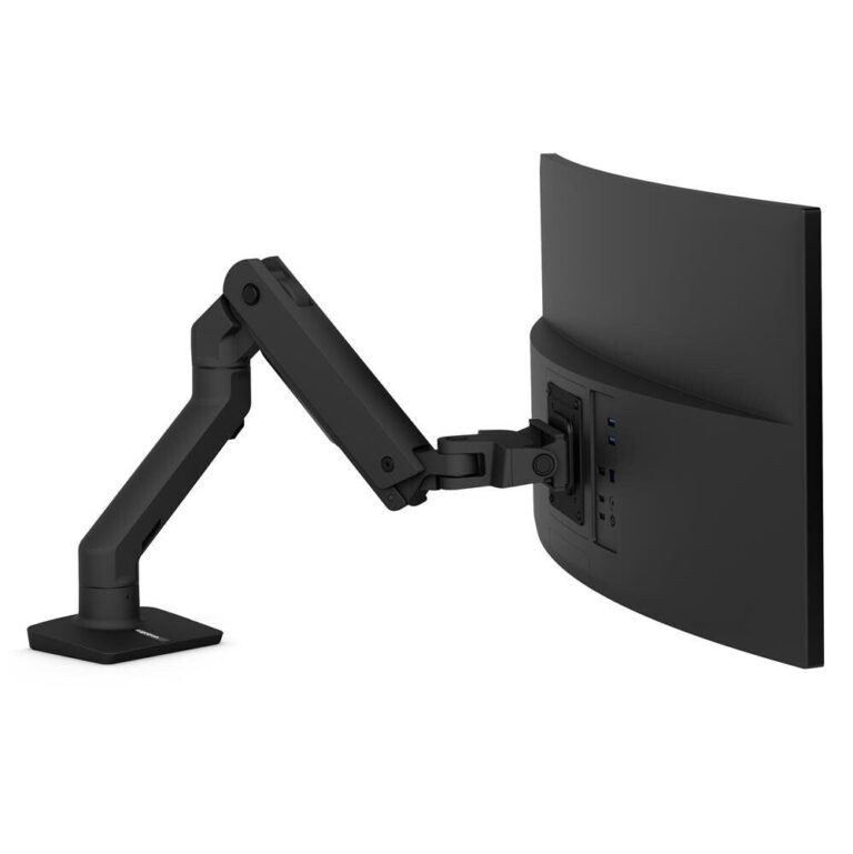 Ergotron HX Series 45-475-224 monitor mount / stand 124.5 cm (49″) Desk Black