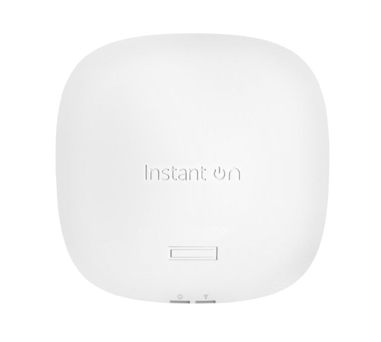 HPE Aruba Networking Networking Instant On Indoor Access Point Wi-Fi 6 4×4 (RW) AP25