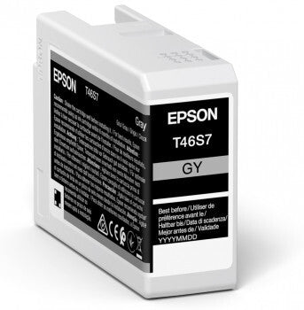 Epson Singlepack Gray T46S7 UltraChrome Pro 10 ink 25ml