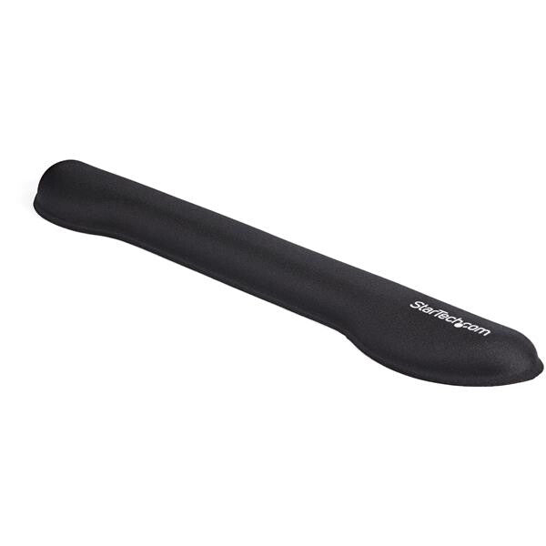 StarTech.com Foam Keyboard Wrist Rest for Ergonomic Typing Support – Padded Non-Slip Keyboard Cushion – Laptop or Desktop Computer Keyboard – TAA