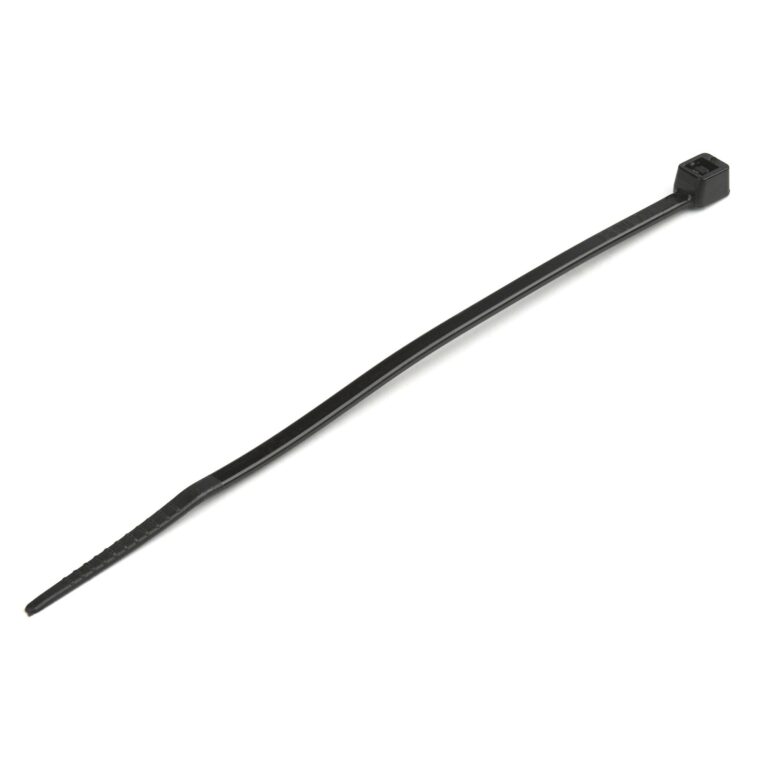 StarTech.com 4″(10cm) Cable Ties – 3/32″(2.5mm) wide, 7/8″(22mm) Bundle Diameter, 18lb(8kg) Tensile Strength, Nylon Self Locking Zip Ties with – TAA