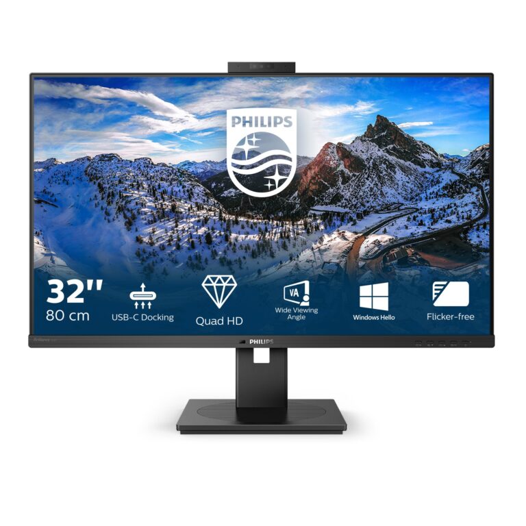 Philips P Line 31.5″ QHD Monitor (326P1H/00)