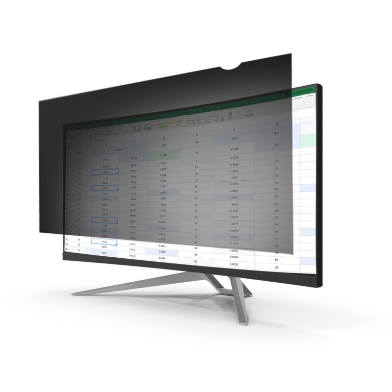 StarTech.com Monitor Privacy Screen for 34 inch Ultrawide Display – 21:9 Widescreen – Computer Screen Security Filter – Blue Light Reducing – TAA