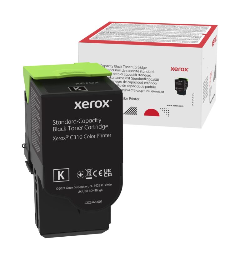 Xerox Genuine ® C310 Color Printer/C315 Color Multifunction Printer Black Standard capacity Toner Cartridge (3000 Pages) – 006R04356