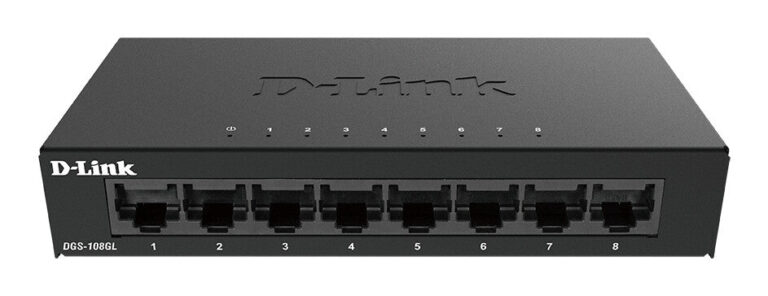 D-Link 8-Port Gigabit Unmanaged Desktop Switch