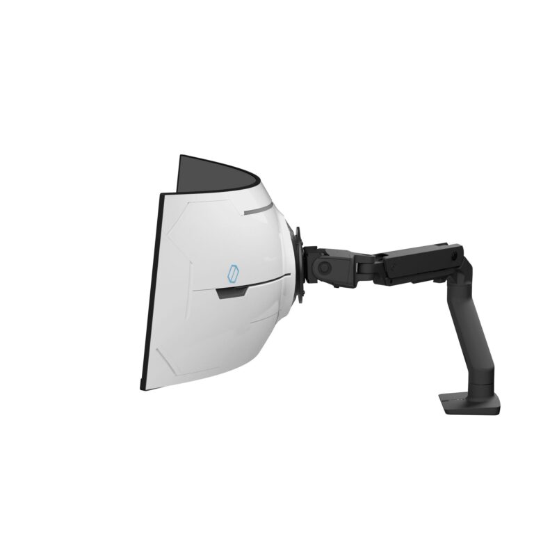 Ergotron HX Series HX ARM WITH VERY HEAVY DUTY PIVOT DESK 144.8 cm (57″) Black