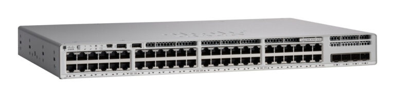 Cisco C9200L-48PXG-4X-E network switch Managed L2/L3 Gigabit Ethernet (10/100/1000) Power over Ethernet (PoE) Grey