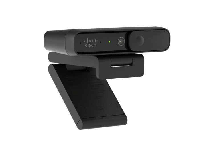 Cisco Desk Camera 1080p in Carbon Black with up to 1080p Full HD Video, Dual Microphones, Low-Light Performance, 1-Year Limited Hardware Warranty