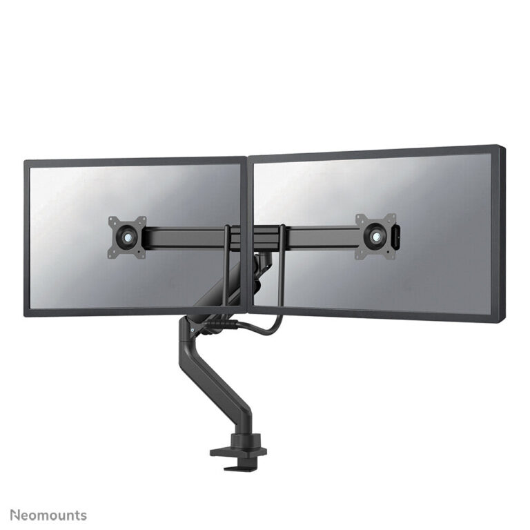 Neomounts DS75-450BL2 Monitor arm 17-32″ – gas spring – Topfix – 180°-stop