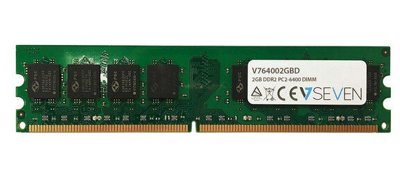V7 V764002GBD memory module 2 GB 1 x 2 GB DDR2