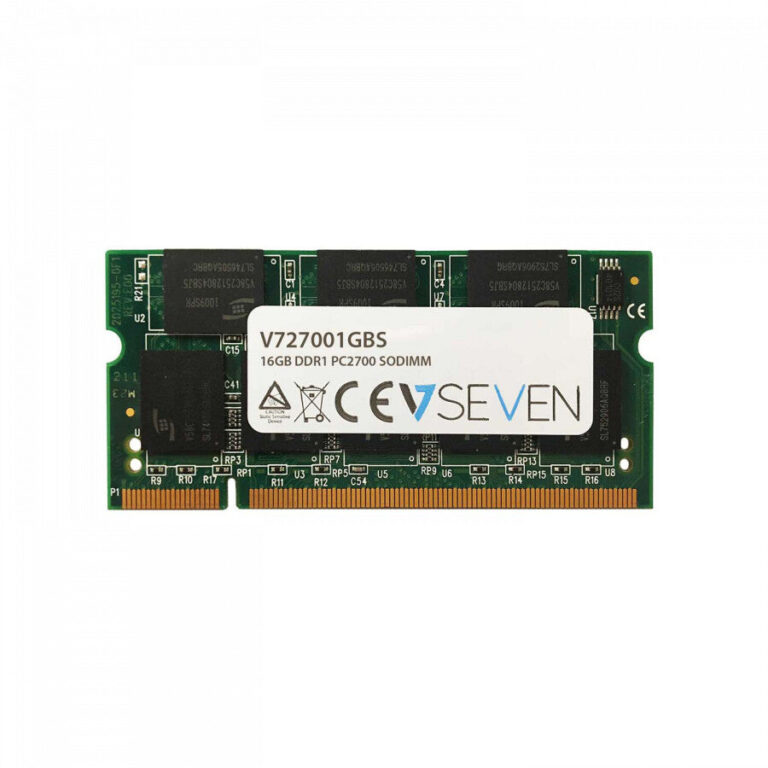 V7 1GB DDR1 PC2700 – 333Mhz SO DIMM Notebook Memory Module – V727001GBS