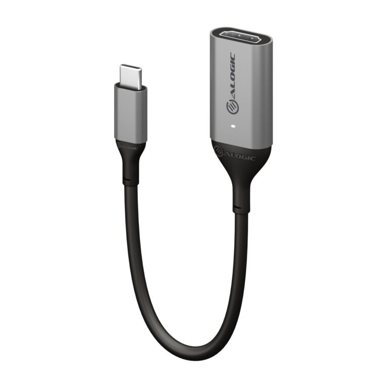 ALOGIC 15cm Ultra USB-C (Male) to HDMI (Female) Adapter – 4K @60Hz