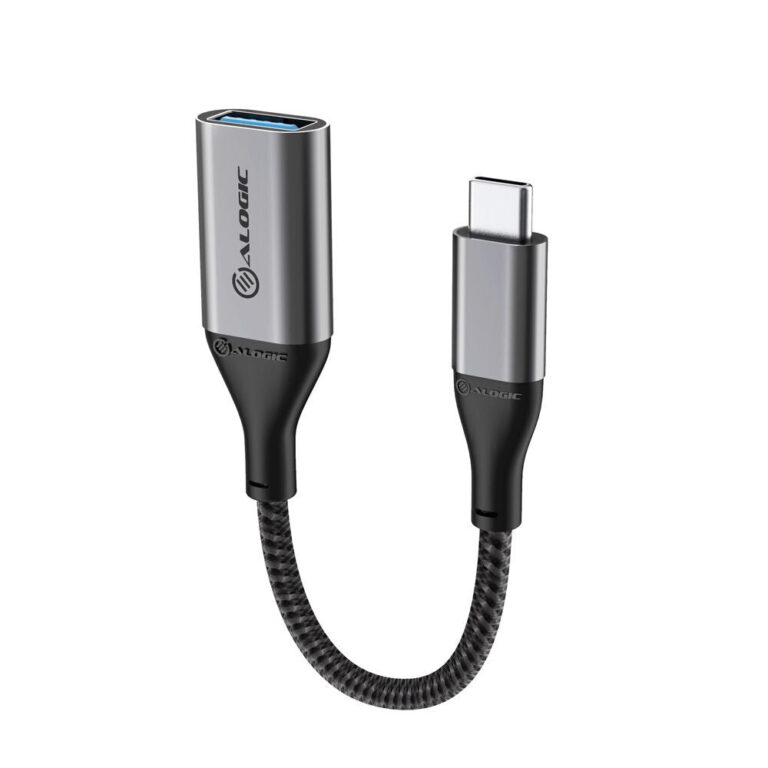 ALOGIC Super Ultra USB 3.1 USB-C to USB-A Adapter – 15cm – Space Grey