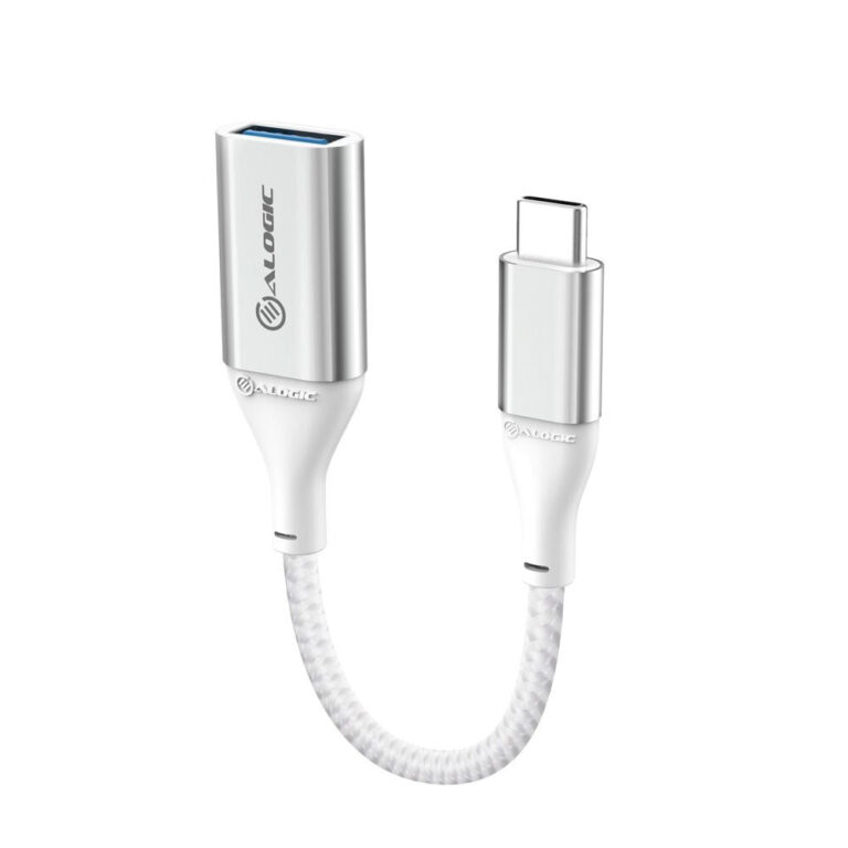 ALOGIC Super Ultra USB 3.1 USB-C to USB-A Adapter – 15cm – Silver
