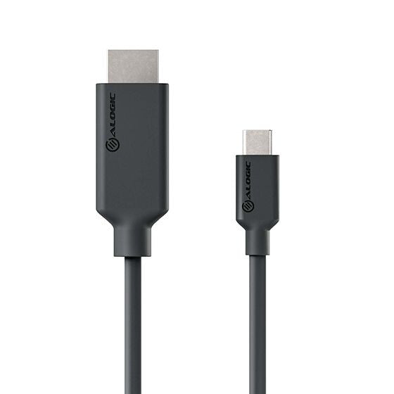 ALOGIC Elements Series USB-C to HDMI Cable with 4K Support – Male to Male – 1m