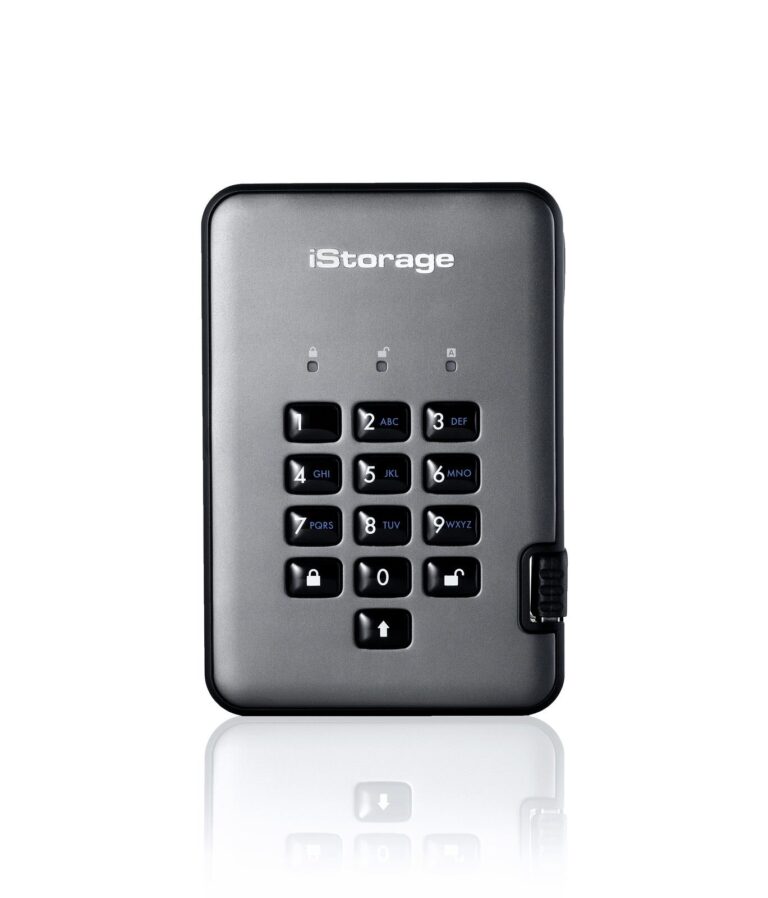 iStorage diskAshur PRO² SSD 4TB | Secure Portable Solid State Drive |FIPS 140-2 Level 2, NCSC CPA, NLNCSA BSPA & NATO Restricted | AES-XTS 256-bit