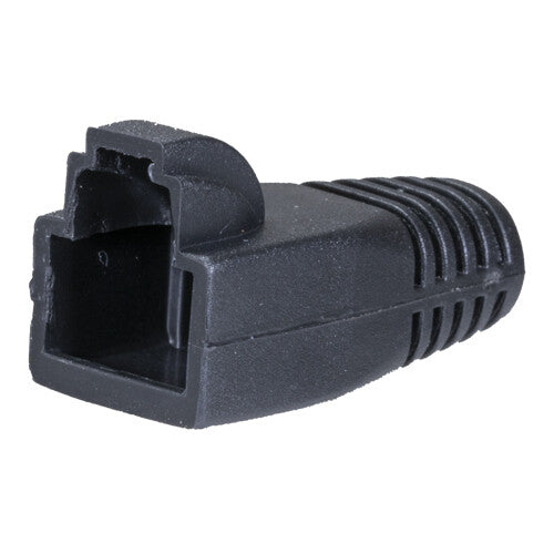 Cablenet RJ45 Snagless Boot 8mm Black for use with 22-2096