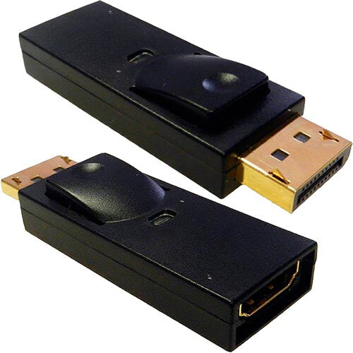 Cablenet DisplayPort Male 1.2 – HDMI 1.4b 1080p 60Hz Black Adaptor