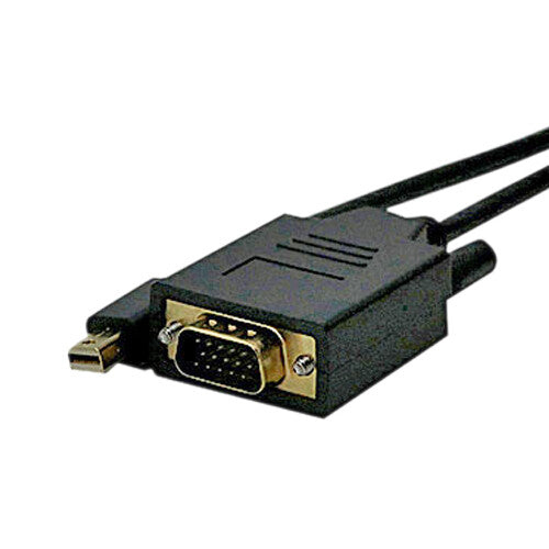 Cablenet 2m Mini DisplayPort Male 1.1 – SVGA HD15 Male 1080i Black PVC Cable